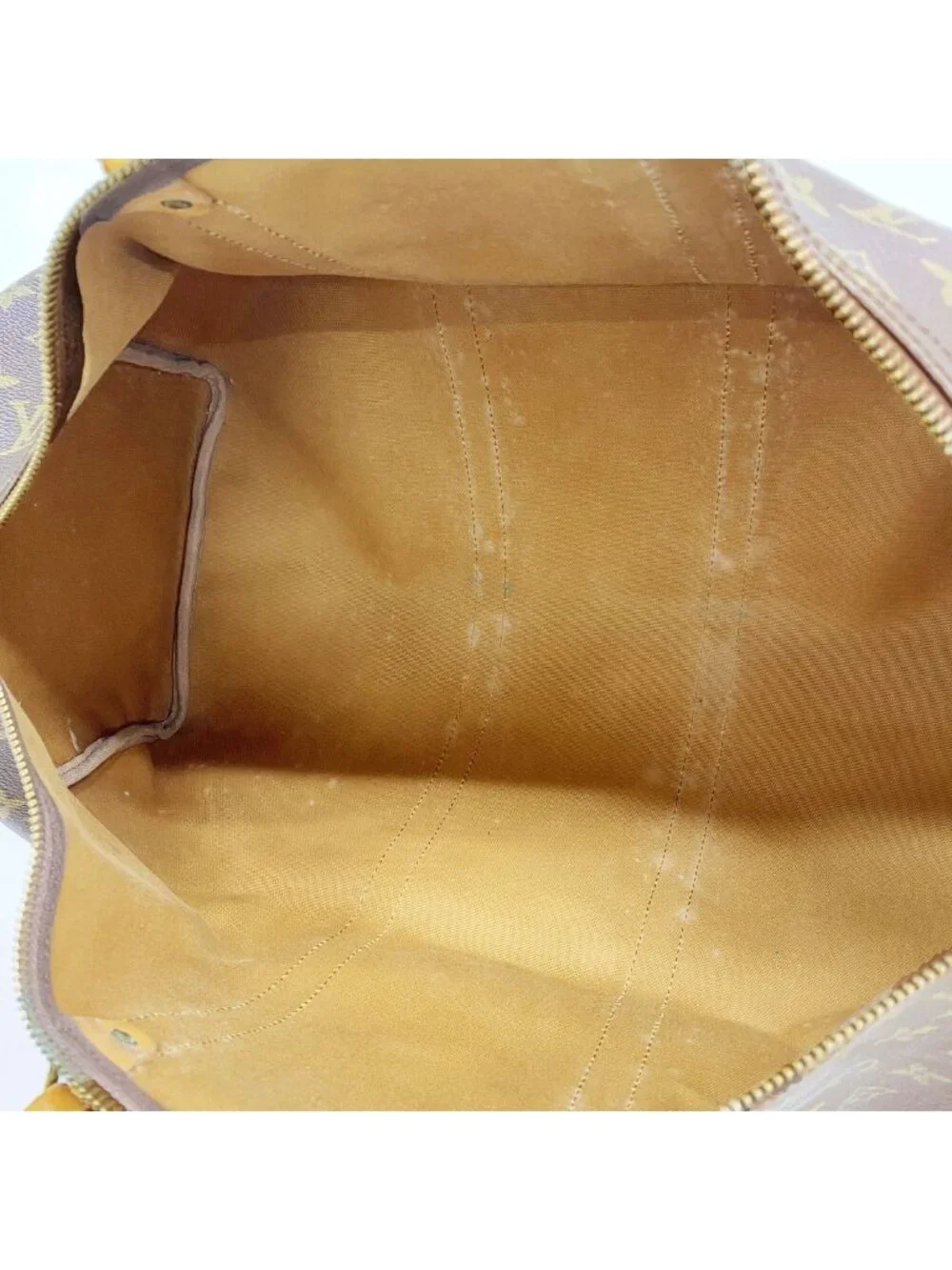 Louis Vuitton Boston Bag Monogram Keepall 50 Brown